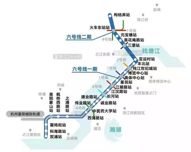 杭州地铁5号线最新线路图，城市的脉络，未来的蓝图展望