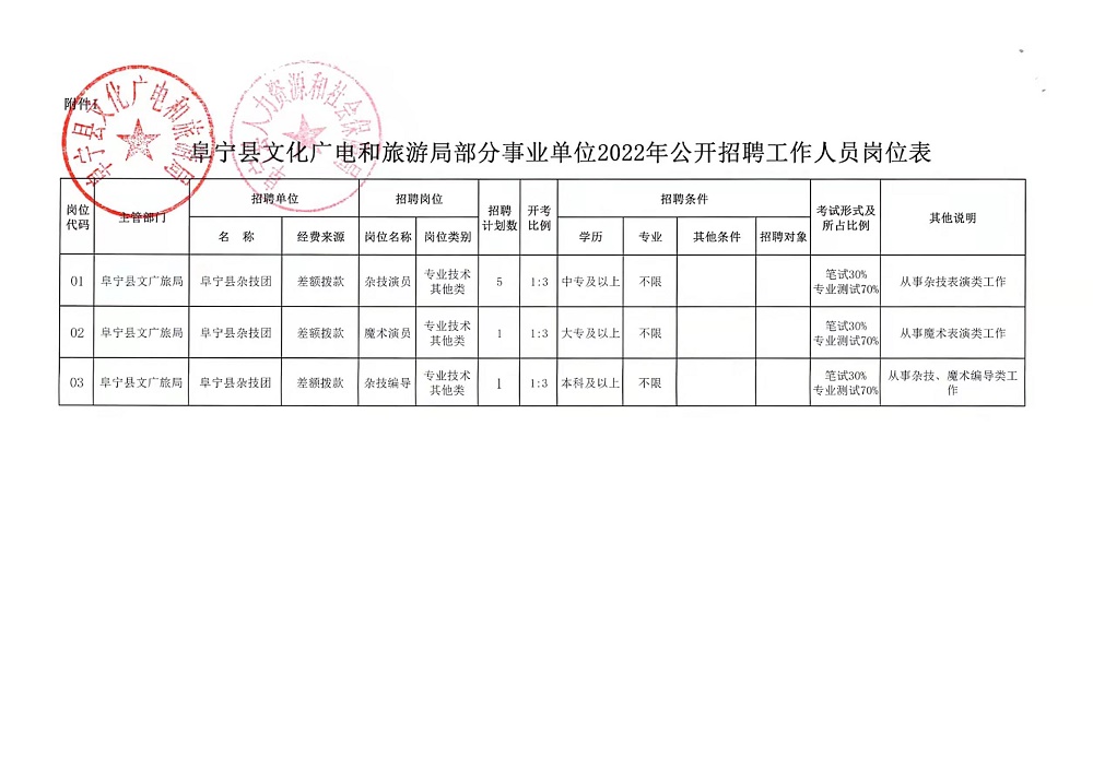 合山市文化广电体育和旅游局招聘公告详解